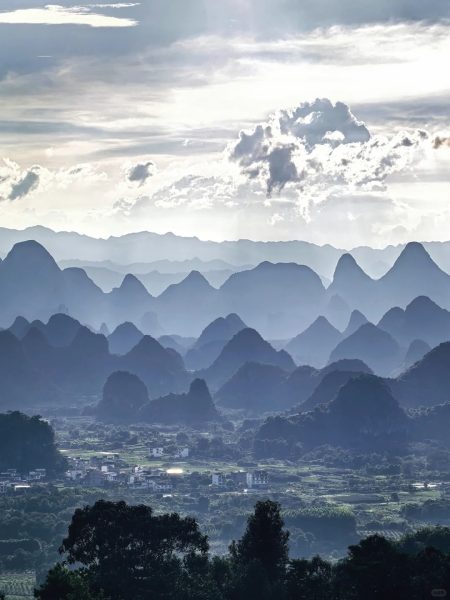 Non nước Quế Lâm · Vẻ đẹp Sông Ly QUẾ LÂM – DƯƠNG SÓC (NO SHOP) ( ko có )